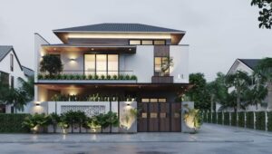 Thiết kế nổi bật của ngôi nhà